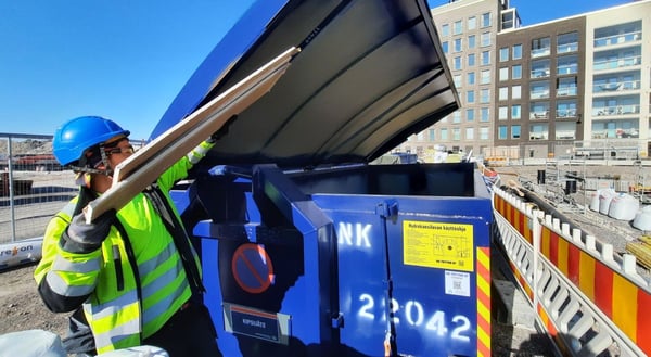 Syntypaikkalajittelu säästää jopa 40 % rakennustyömaan kustannuksia
