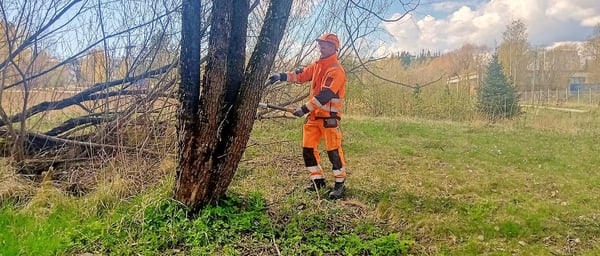 Työhön osallistuva työnjohtaja Pyry tekee merkityksellistä työtä