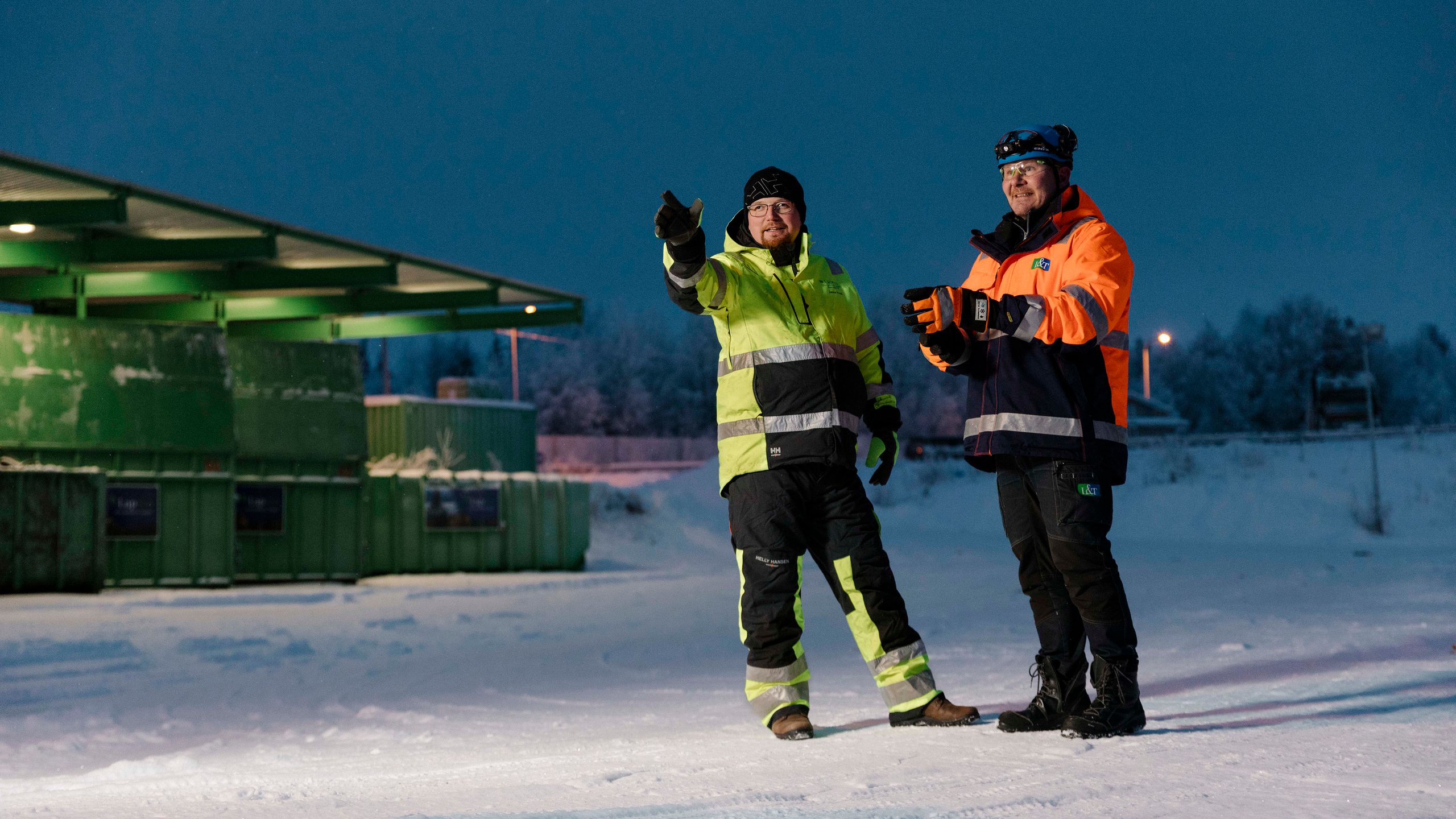Lapin vaarallisten jätteiden kierrätys yhteistyössä L&T:n kanssa
