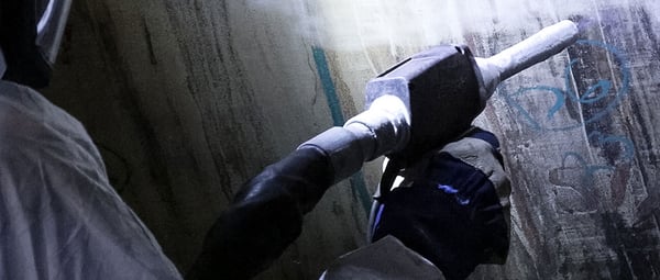 Lassila & Tikanoja tekee kuivajääpuhallusta arktisissa olosuhteissa