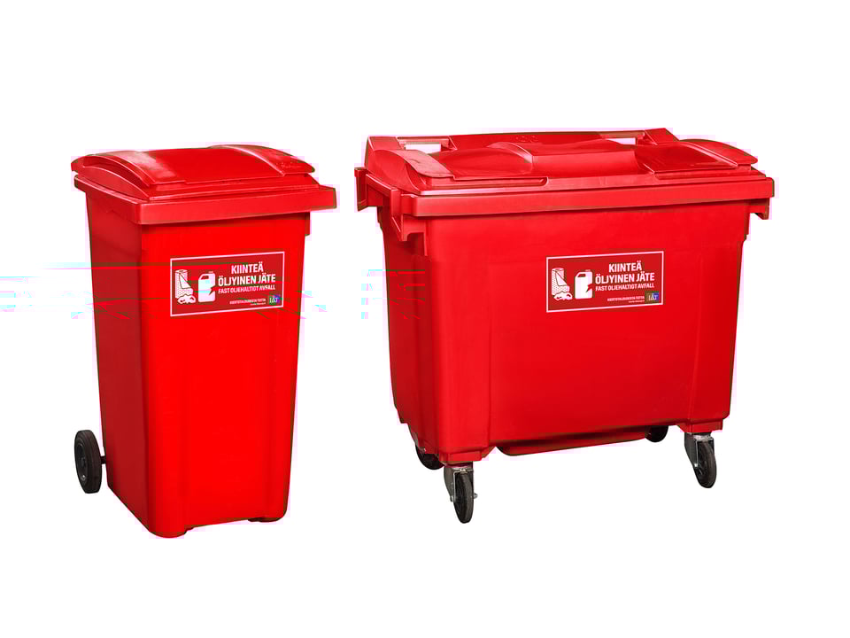 UN-tyyppihyväksytty jäteastia vaaralliselle jätteelle