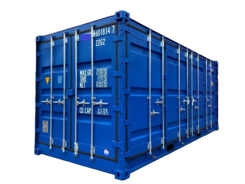 Varastokontti L - 1600 x 1200 lyhyt sivu