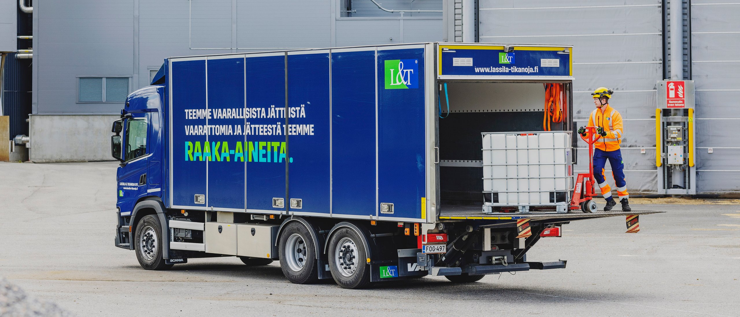 Happojätteen ja emäsjätteen kierrätys