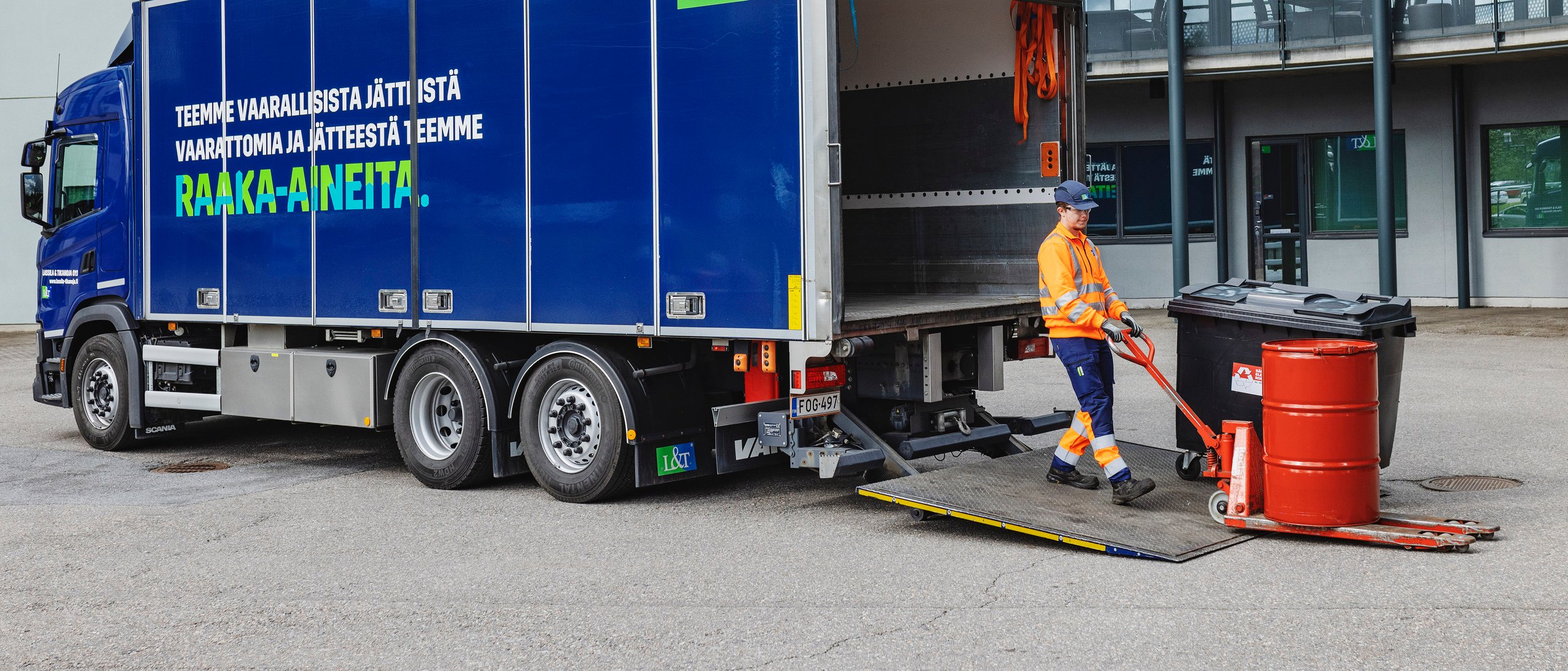 Jäteöljyn kierrätys