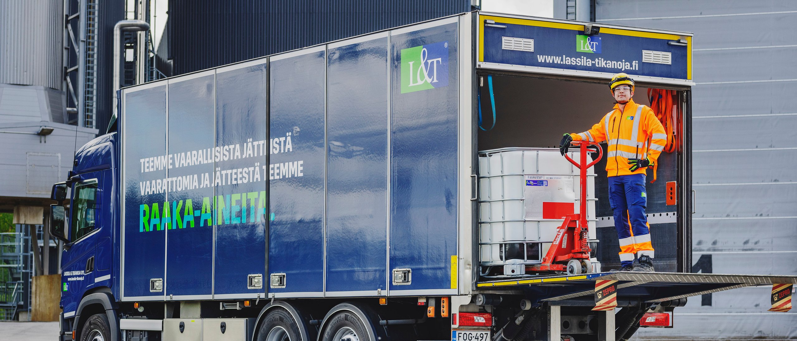 Jarrunestejätteen ja jäähdytinnestejätteen kierrätys