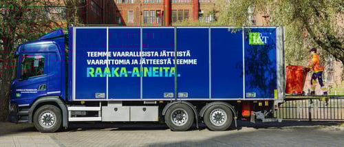 Maalijätteen kierrätys