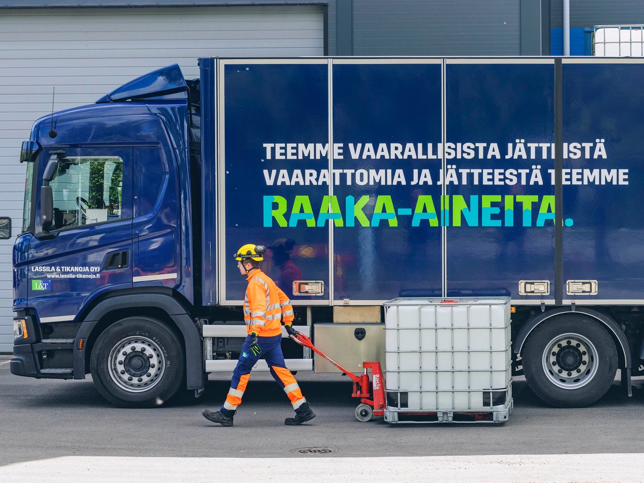 Maalijätteen kierrätys