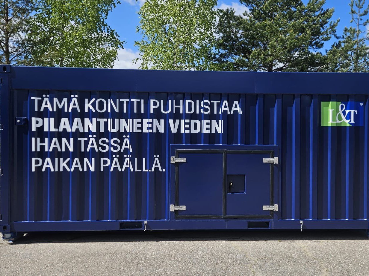 Siirrettävä vedenkäsittely