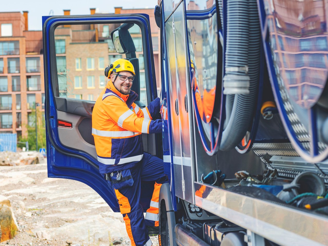 Hiekanerotuskaivon tyhjennys