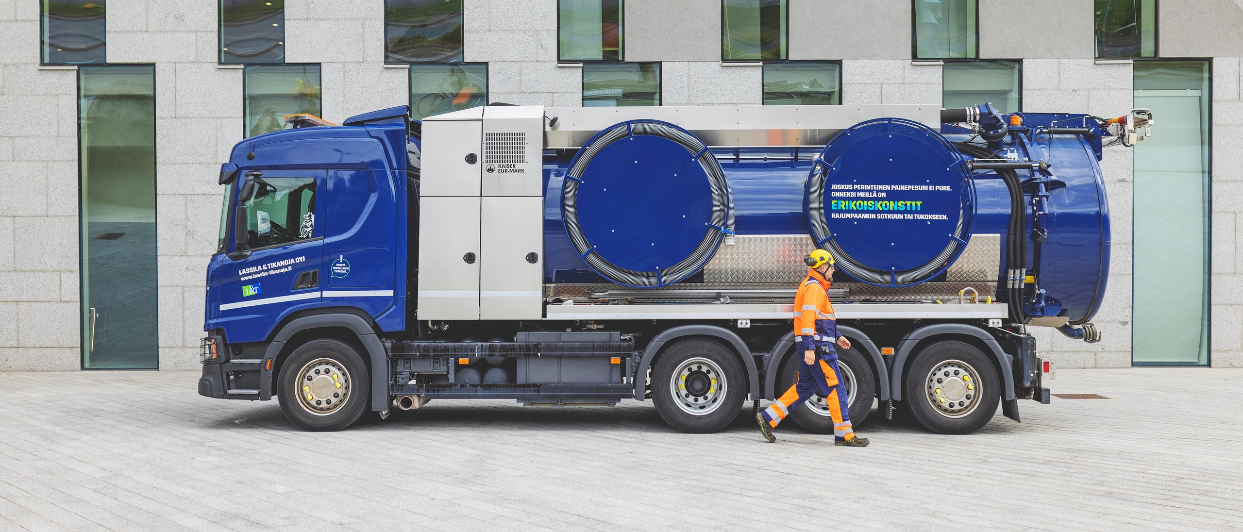 Rasvanerotuskaivon tyhjennys