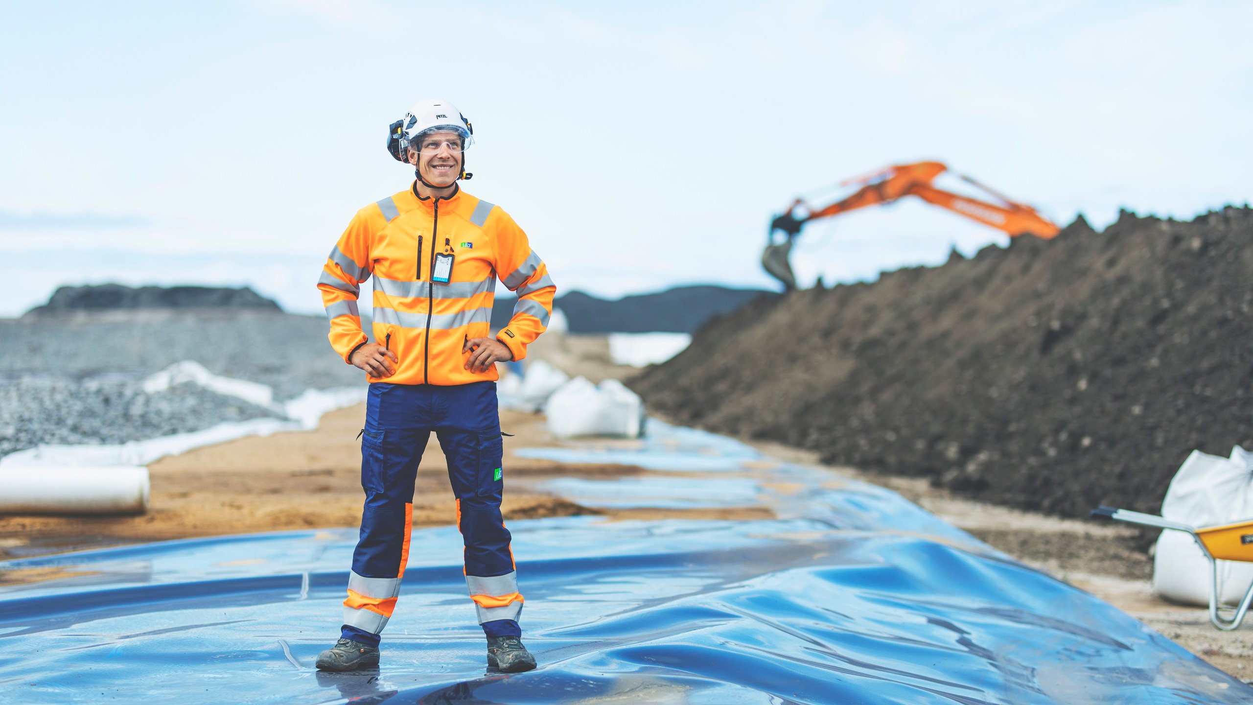 Jätealueiden rakentaminen