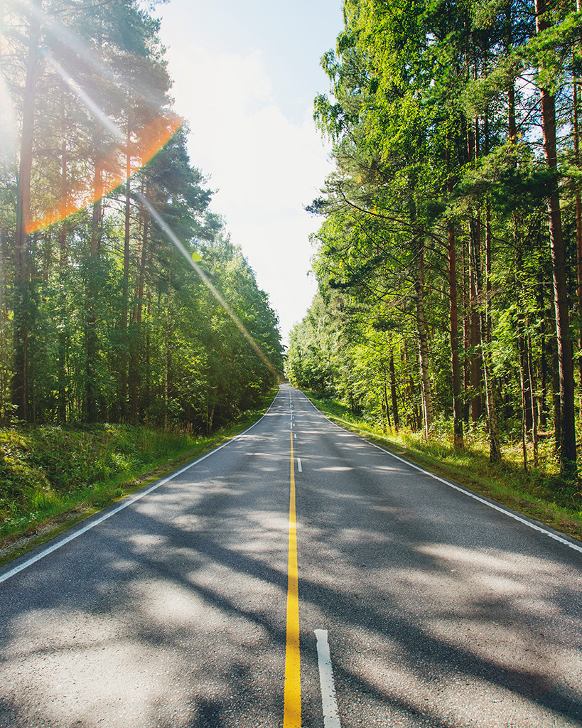 Tie metsässä - 4x5 - Hiilineutraali jätehuolto