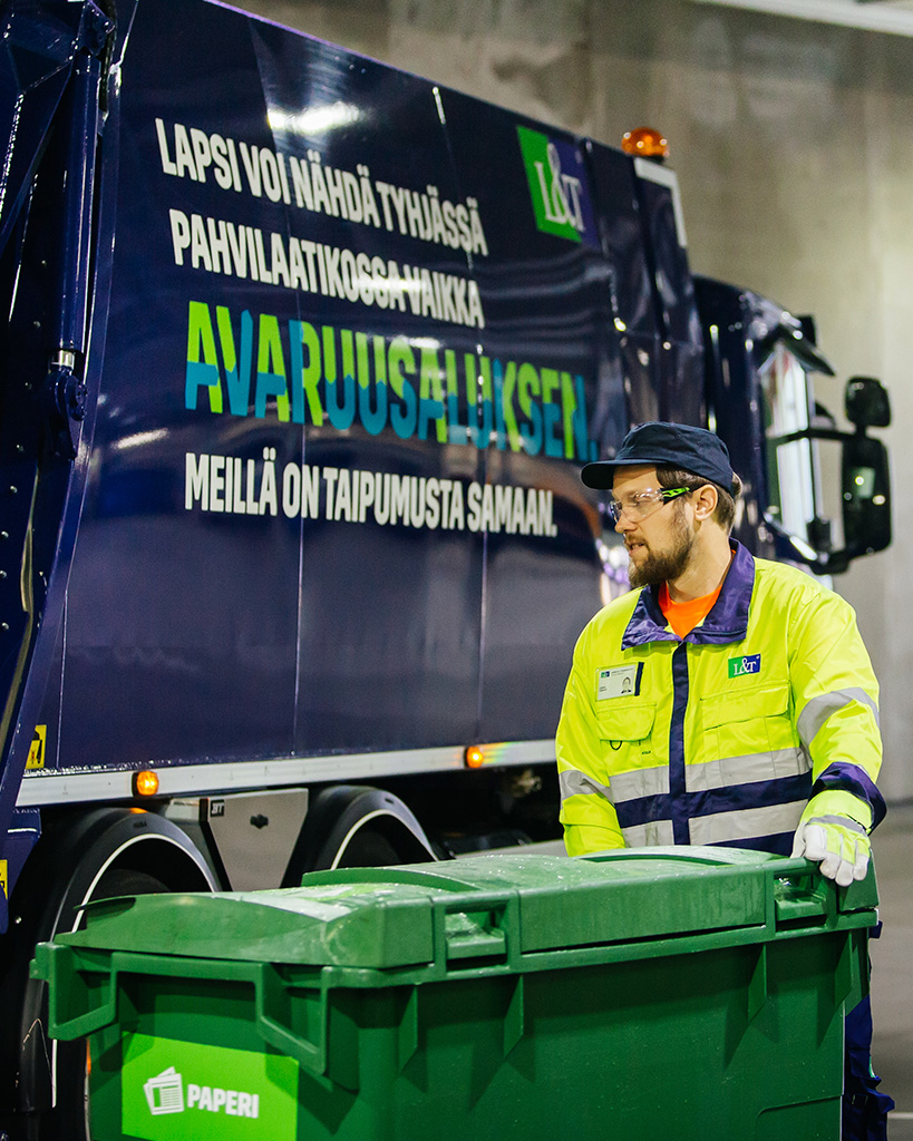 Paperinkeräys - 4x5 - Jätehuolto ja kierrätys