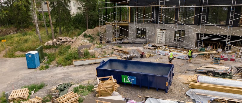 Rakentamisen jätteet