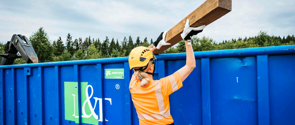 Miksi lajiteltu puu ei aina nosta rakennustyömaan kierrätysastetta?