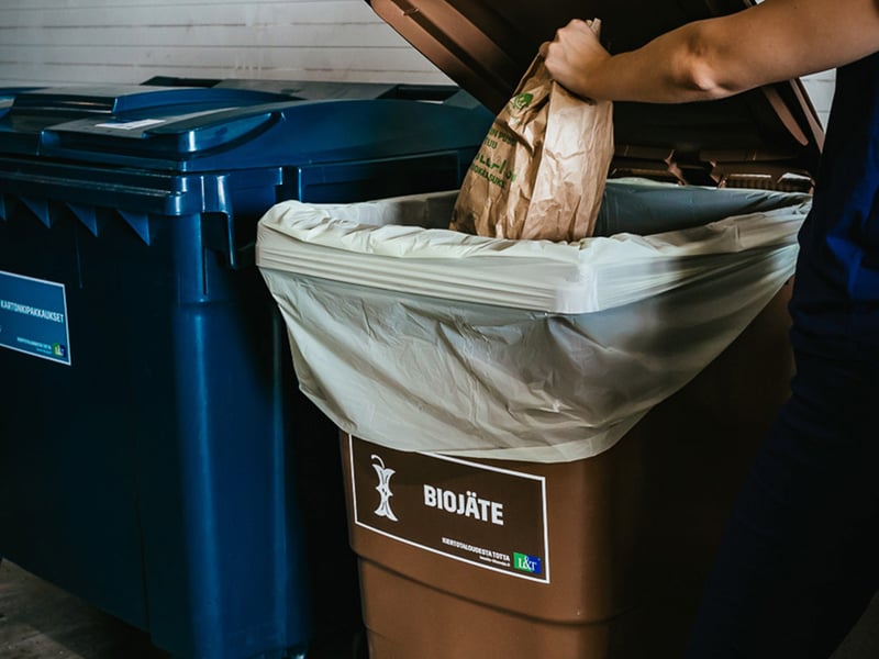 Biojäte lajittelu - 4x3 - Lajittelu