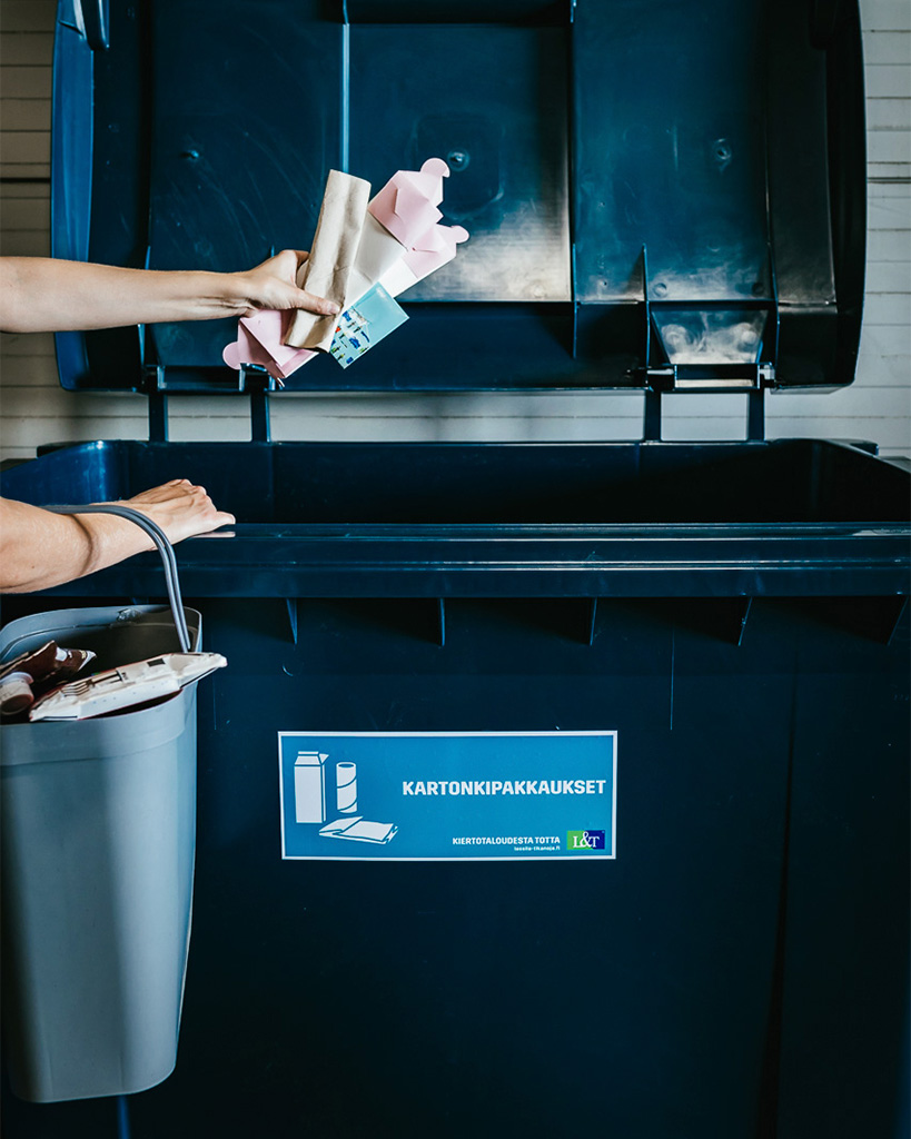 Kartonkipakkaukset - 4x5 - Lajittelu