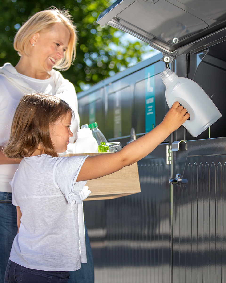 Muovin kierrätys taloyhtiössä - 4x5- Lajittelu