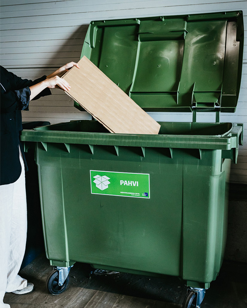 Pahvi - 4x5 - Lajittelu