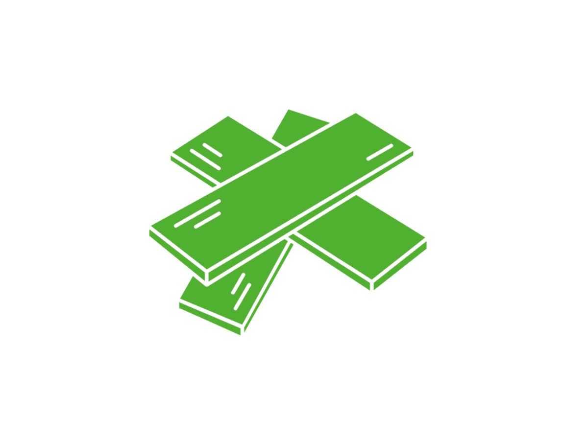 kierrätyspuu picto vihreä