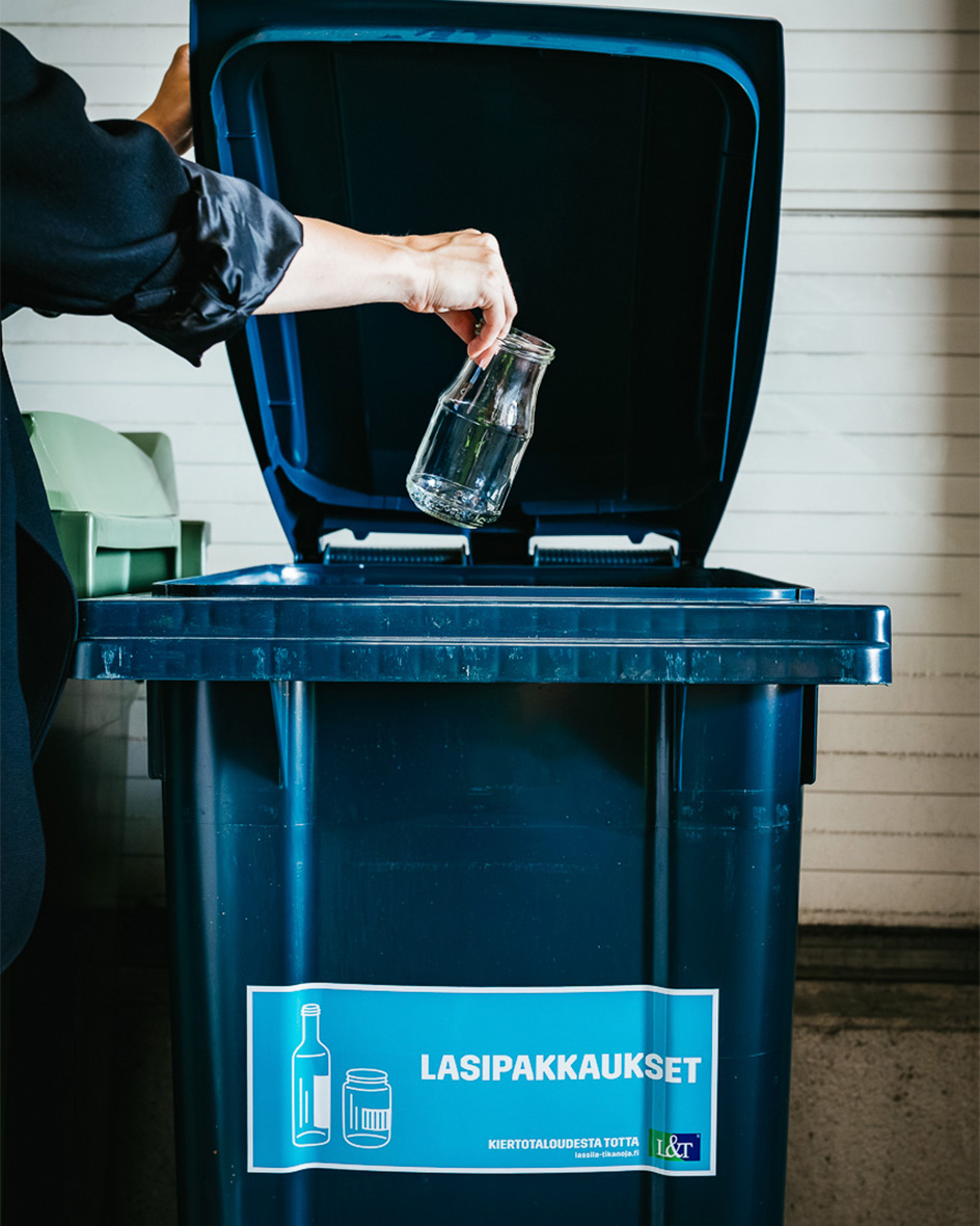 lasipakkaukset Hakintie - 4x5 - Lajittelu