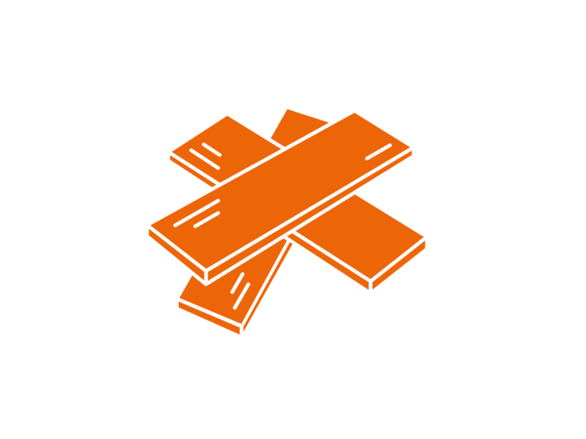 puujäte picto oranssi