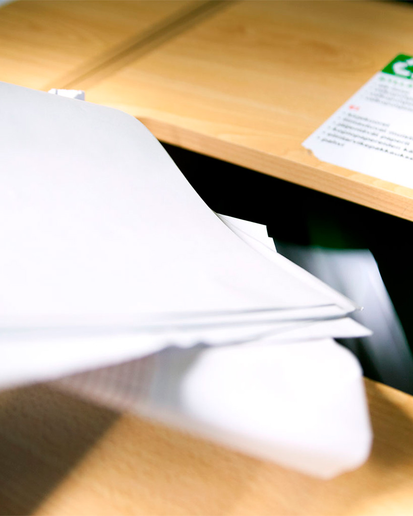 toimistokeräyspaperi - 4x5 - Lajittelu