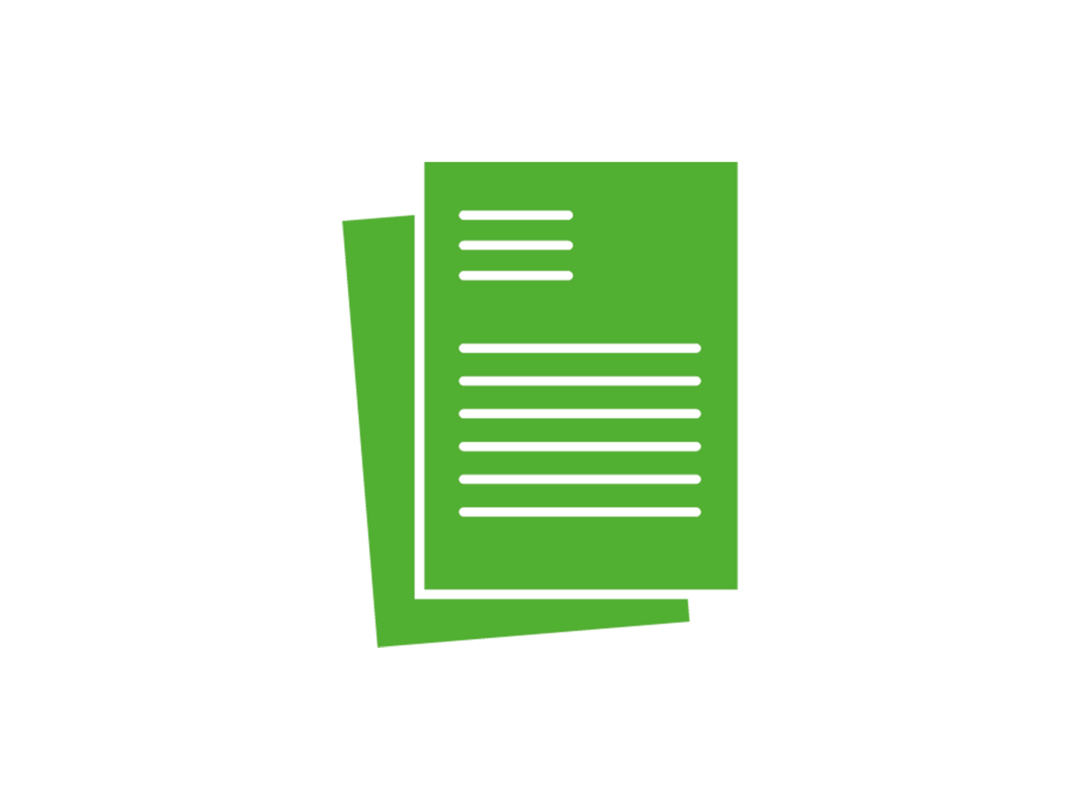 toimistokeräyspaperi picto vihreä