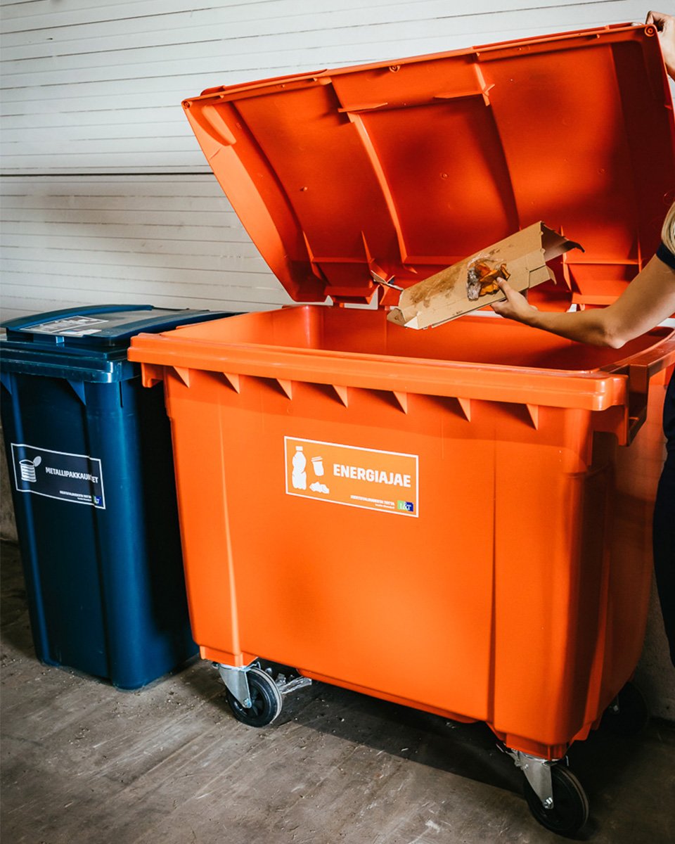 Energiajae lajittelu - 4x5 - Lajitteluohjeet