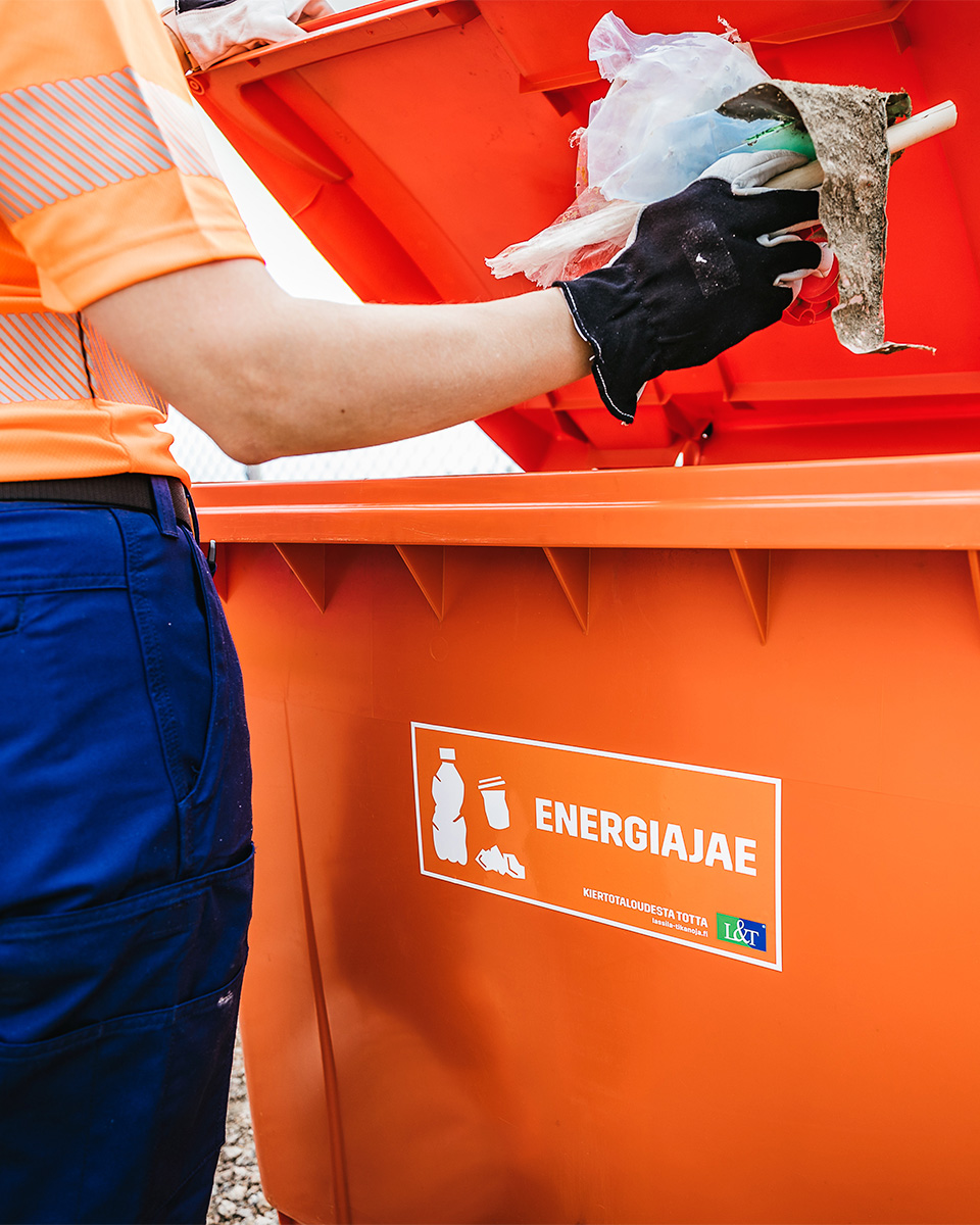 Energiajae raksa - 4x5 - Lajitteluohjeet