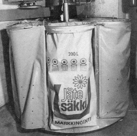 Jätesäkki historia yritys