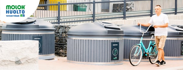 Muovinkeräys pähkinänkuoressa