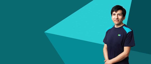 Siivooja Freddy pitää hyvinvointikeskuksen ja itsensä kunnossa