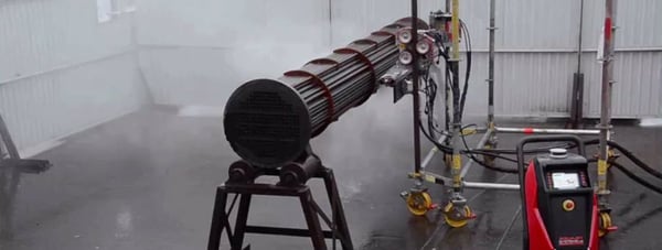 Tehokas robottipesuri tekee puhdasta jälkeä