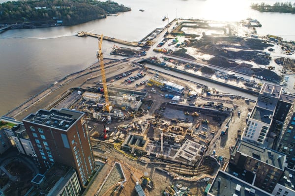 Rakennustyömaan jätehuolto vaatii hyvän suunnitelman ja oikeat astiat